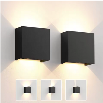מנורת קיר LED מודרנית 6W – לשימוש פנימי וחיצוני